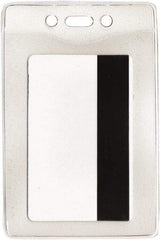 ADVANTUS - Clip-On Badge Holder - Clear - Benchmark Tooling