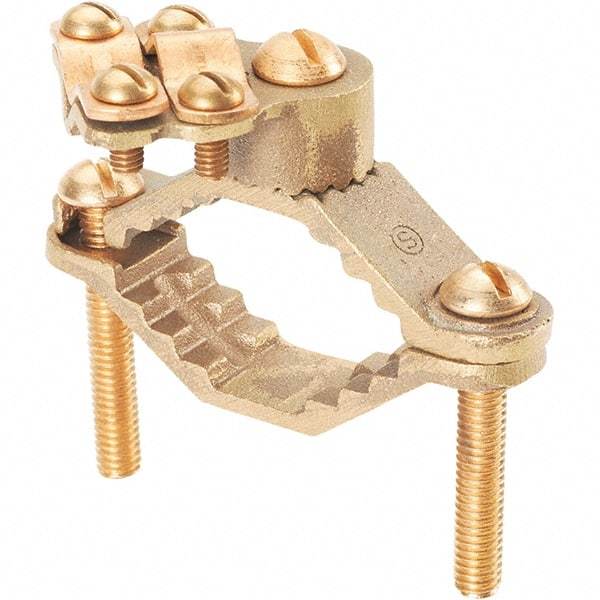 Panduit - Grounding Clamp - Bronze, 1.65" OAL - Benchmark Tooling