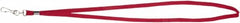 ADVANTUS - Lanyards Material: Cotton/Nylon Color: Red - Benchmark Tooling