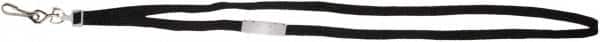ADVANTUS - Lanyards Material: Nylon Color: Black - Benchmark Tooling