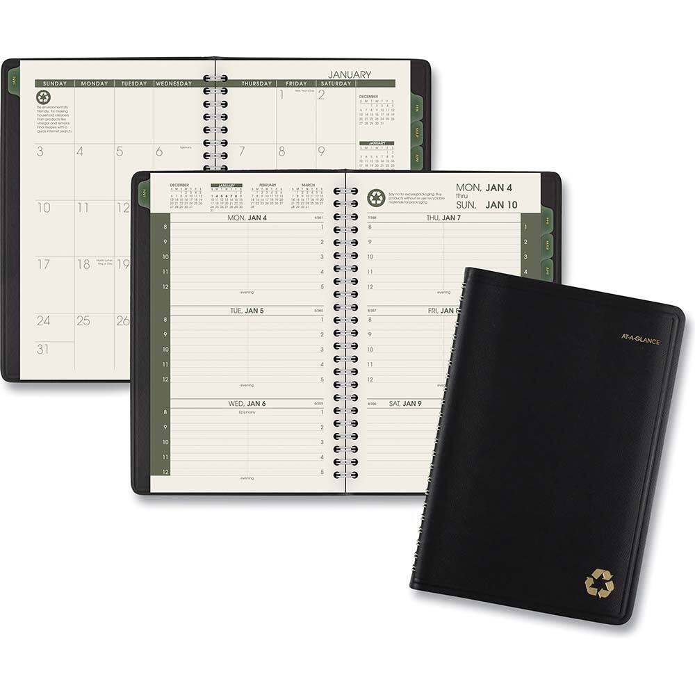 AT-A-GLANCE - Note Pads, Writing Pads & Notebooks Writing Pads & Notebook Type: Appointment Book Size: 8-1/2 X 5-1/2 - Benchmark Tooling