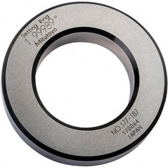 Mitutoyo - Setting Rings Inside Diameter (Decimal Inch): 2.0000 Outside Diameter (Decimal Inch): 3.3500 - Benchmark Tooling