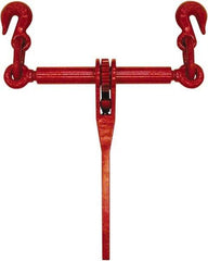 Buyers Products - 6,600 Lb Load Capacity Ratchet Loadbinder - 3/8" Max Chain Size, 8" Take Up, Chain Grade 70 - Benchmark Tooling