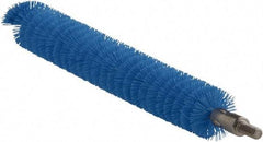 Vikan - 0.8" Diam Polyester Tube Brush - 7-1/2" OAL, 7" Head Length, Stainless Steel Handle - Benchmark Tooling