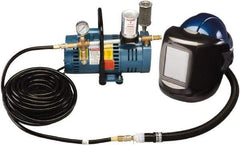 Allegro - Size Universal, Adjustable Quick Release Suspension SAR System - Welding Helmet Headgear, Flip-Up Welding Lens over Face Shield, Auto Darkening Filter, Use for Welding - Benchmark Tooling