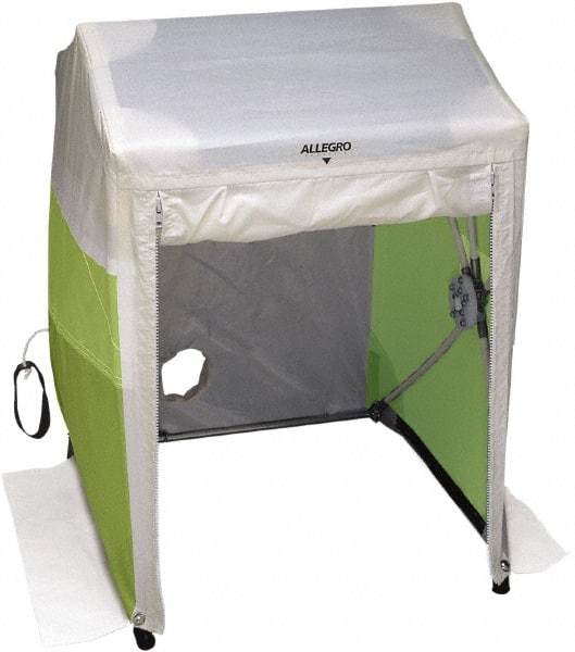 Allegro - Manhole Equipment & Accessories Type: Deluxe Work Tent, 8 d x 8 w x 7-1/2 h, 1 Door - Benchmark Tooling