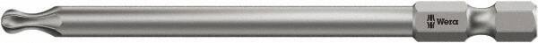 Wera - T30 Torx Bit - 1/4" Hex Drive, 3-1/2" OAL - Benchmark Tooling