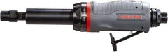 Proto - 1/4" Collet, Straight Handle, Straight Air Die Grinder - 23,000 RPM, Rear Exhaust, 4 CFM, 0.5 hp, 90 psi, 1/4" Inlet - Benchmark Tooling