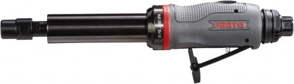 Proto - 1/4" Collet, Straight Handle, Straight Air Die Grinder - 28,000 RPM, Rear Exhaust, 2.7 CFM, 0.3 hp, 90 psi, 1/4" Inlet - Benchmark Tooling