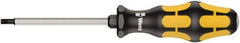Wera - T15 Torx Driver - 80mm Blade Length, Ergonomic Handle - Benchmark Tooling