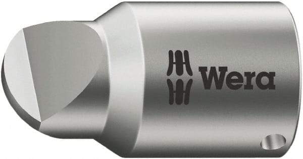 Wera - 1/4" Drive, #0 Point, Standard Slotted Screwdriver Socket - #0 Point - Benchmark Tooling