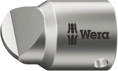 Wera - 1/4" Drive, #6 Point, Standard Slotted Screwdriver Socket - #6 Point - Benchmark Tooling