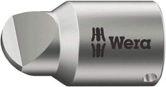 Wera - 1/4" Drive, #4 Point, Standard Slotted Screwdriver Socket - #4 Point - Benchmark Tooling