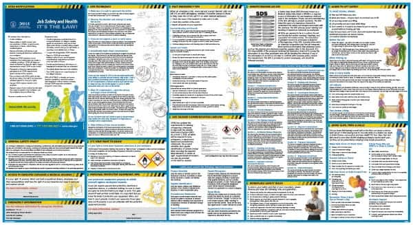 ComplyRight - 18" Wide x 24" High General Information Poster - United States of America Jurisdiction, English - Benchmark Tooling