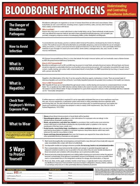 ComplyRight - Regulatory Compliance General Safety & Accident Prevention Training Kit - English, 18" Wide x 24" High - Benchmark Tooling