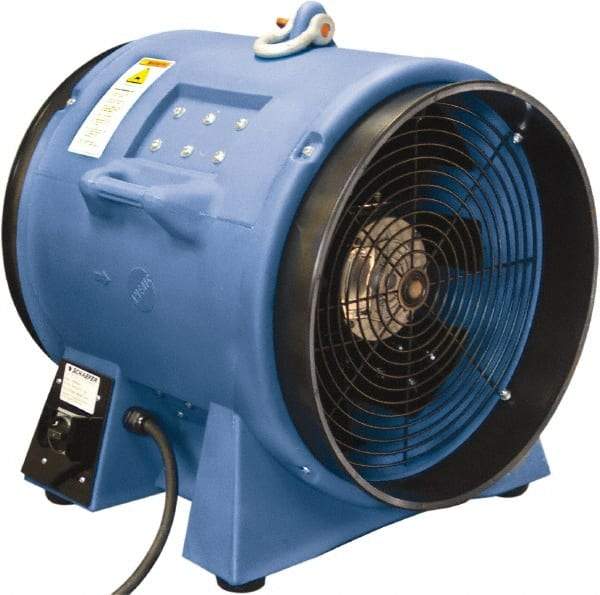 Schaefer Ventilation Equipment - 20" Inlet, Electric AC Ventilation Fan - 5 hp, 9,968 CFM, 220 Max Voltage Rating - Benchmark Tooling