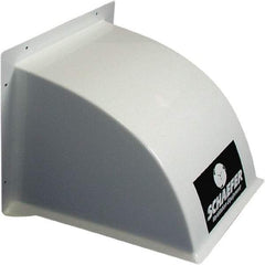 Schaefer Ventilation Equipment - Fan Weather Hood - For Exhaust Fans or Central Dust Collection Systems - Benchmark Tooling