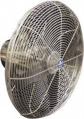 Schaefer Ventilation Equipment - 24" Blade, 1/2 hp, 7,350 CFM, Industrial Circulation Fan - Fan Head Only, 1 Speed - Benchmark Tooling