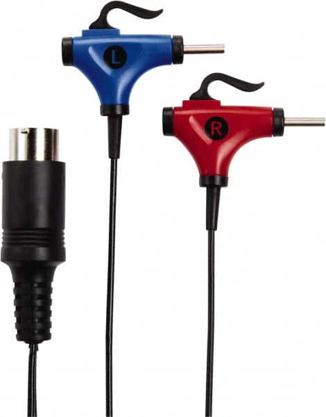 3M - Fit Testers Type: Earplug Fit Testing System Contents: Left & Right Ear Microphone Assembly - Benchmark Tooling