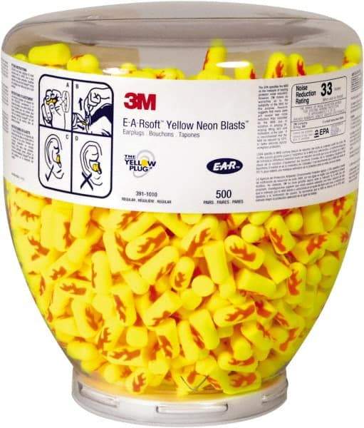 3M - One Touch Earplug Refill with 33 dB Earplugs - 2,000 Pairs, Tabletop - Benchmark Tooling