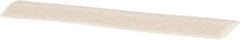 Made in USA - Hard Density Wool Felt Polishing Stick - 4" Long x 1/4" Wide x 1/4" Thick - Benchmark Tooling