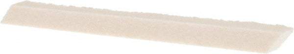 Made in USA - Medium Density Wool Felt Polishing Stick - 4" Long x 1/4" Wide x 1/4" Thick - Benchmark Tooling