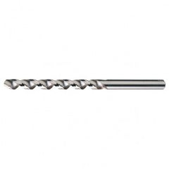 #46 RHS / RHC HSS 118 Degree Radial Point Fast Spiral Taper Length Drill - Bright - Benchmark Tooling