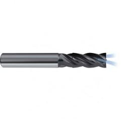 6mm Dia. - 57mm OAL - 4 FL Variable Helix Nano-A Carbide End Mill - Benchmark Tooling