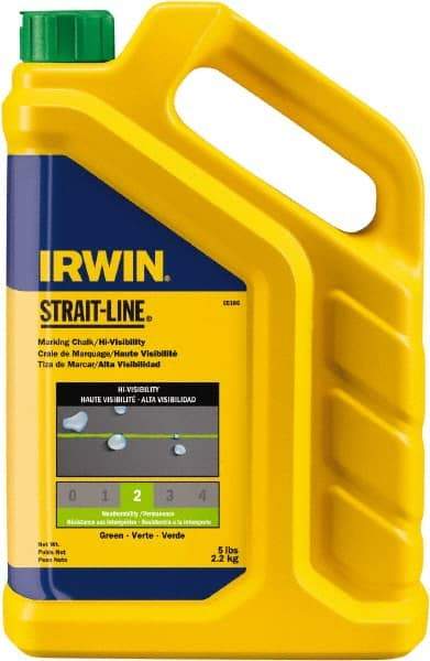 Irwin - 5 oz Container Marking Chalk - Green - Benchmark Tooling