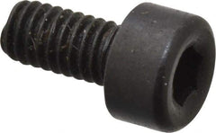 Holo-Krome - M2.5x0.45 Metric Coarse Hex Socket Drive, Socket Cap Screw - Grade 12.9 Alloy Steel, Black Oxide Finish, Fully Threaded, 5mm Length Under Head - Benchmark Tooling