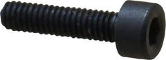 Holo-Krome - M2.5x0.45 Metric Coarse Hex Socket Drive, Socket Cap Screw - Grade 12.9 Alloy Steel, Black Oxide Finish, Fully Threaded, 10mm Length Under Head - Benchmark Tooling