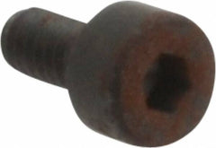 Holo-Krome - M2x0.40 Metric Coarse Hex Socket Drive, Socket Cap Screw - Grade 12.9 Alloy Steel, Black Oxide Finish, Fully Threaded, 4mm Length Under Head - Benchmark Tooling