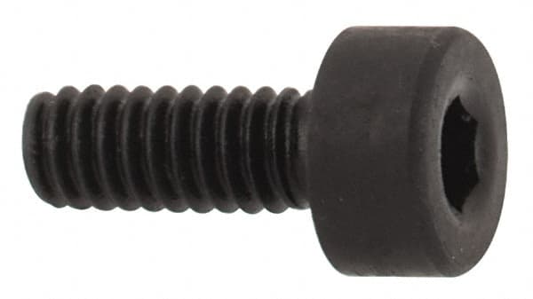 Holo-Krome - M2x0.40 Metric Coarse Hex Socket Drive, Socket Cap Screw - Grade 12.9 Alloy Steel, Black Oxide Finish, Fully Threaded, 5mm Length Under Head - Benchmark Tooling