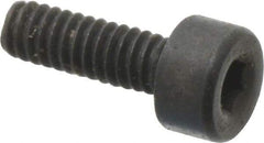 Holo-Krome - M2x0.40 Metric Coarse Hex Socket Drive, Socket Cap Screw - Grade 12.9 Alloy Steel, Black Oxide Finish, Fully Threaded, 6mm Length Under Head - Benchmark Tooling
