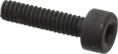 Holo-Krome - M2x0.40 Metric Coarse Hex Socket Drive, Socket Cap Screw - Grade 12.9 Alloy Steel, Black Oxide Finish, Fully Threaded, 8mm Length Under Head - Benchmark Tooling