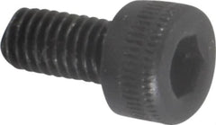 Holo-Krome - M3x0.50 Metric Coarse Hex Socket Drive, Socket Cap Screw - Grade 12.9 Alloy Steel, Black Oxide Finish, Fully Threaded, 6mm Length Under Head - Benchmark Tooling