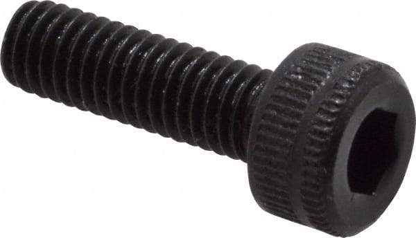 Holo-Krome - M3x0.50 Metric Coarse Hex Socket Drive, Socket Cap Screw - Grade 12.9 Alloy Steel, Black Oxide Finish, Fully Threaded, 10mm Length Under Head - Benchmark Tooling