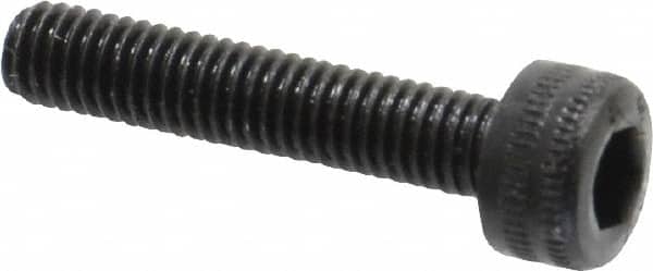 Holo-Krome - M3x0.50 Metric Coarse Hex Socket Drive, Socket Cap Screw - Grade 12.9 Alloy Steel, Black Oxide Finish, Fully Threaded, 15mm Length Under Head - Benchmark Tooling
