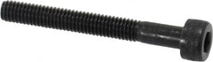 Holo-Krome - M3x0.50 Metric Coarse Hex Socket Drive, Socket Cap Screw - Grade 12.9 Alloy Steel, Black Oxide Finish, Partially Threaded, 25mm Length Under Head - Benchmark Tooling