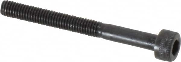 Holo-Krome - M3x0.50 Metric Coarse Hex Socket Drive, Socket Cap Screw - Grade 12.9 Alloy Steel, Black Oxide Finish, Partially Threaded, 30mm Length Under Head - Benchmark Tooling