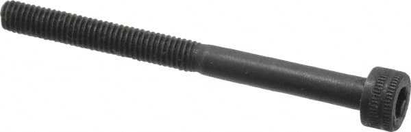 Holo-Krome - M3x0.50 Metric Coarse Hex Socket Drive, Socket Cap Screw - Grade 12.9 Alloy Steel, Black Oxide Finish, Partially Threaded, 35mm Length Under Head - Benchmark Tooling