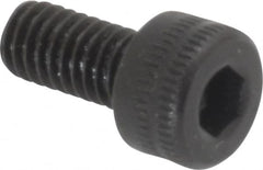 Holo-Krome - M4x0.70 Metric Coarse Hex Socket Drive, Socket Cap Screw - Grade 12.9 Alloy Steel, Black Oxide Finish, Fully Threaded, 8mm Length Under Head - Benchmark Tooling