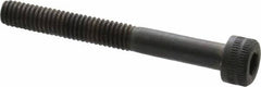 Holo-Krome - M4x0.70 Metric Coarse Hex Socket Drive, Socket Cap Screw - Grade 12.9 Alloy Steel, Black Oxide Finish, Partially Threaded, 35mm Length Under Head - Benchmark Tooling