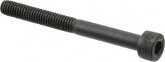 Holo-Krome - M4x0.70 Metric Coarse Hex Socket Drive, Socket Cap Screw - Grade 12.9 Alloy Steel, Black Oxide Finish, Partially Threaded, 40mm Length Under Head - Benchmark Tooling