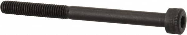 Holo-Krome - M4x0.70 Metric Coarse Hex Socket Drive, Socket Cap Screw - Grade 12.9 Alloy Steel, Black Oxide Finish, Partially Threaded, 50mm Length Under Head - Benchmark Tooling