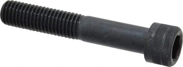 Holo-Krome - M12x1.75 Metric Coarse Hex Socket Drive, Socket Cap Screw - Grade 12.9 Alloy Steel, Black Oxide Finish, Partially Threaded, 70mm Length Under Head - Benchmark Tooling