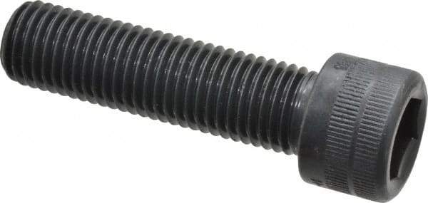 Holo-Krome - M16x2.00 Metric Coarse Hex Socket Drive, Socket Cap Screw - Grade 12.9 Alloy Steel, Black Oxide Finish, Fully Threaded, 60mm Length Under Head - Benchmark Tooling