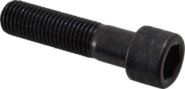 Holo-Krome - M16x2.00 Metric Coarse Hex Socket Drive, Socket Cap Screw - Grade 12.9 Alloy Steel, Black Oxide Finish, Fully Threaded, 65mm Length Under Head - Benchmark Tooling