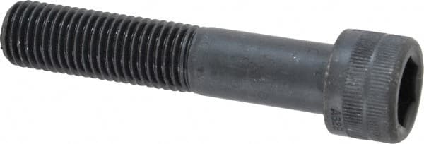 Holo-Krome - M16x2.00 Metric Coarse Hex Socket Drive, Socket Cap Screw - Grade 12.9 Alloy Steel, Black Oxide Finish, Partially Threaded, 80mm Length Under Head - Benchmark Tooling