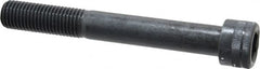 Holo-Krome - M16x2.00 Metric Coarse Hex Socket Drive, Socket Cap Screw - Grade 12.9 Alloy Steel, Black Oxide Finish, Partially Threaded, 120mm Length Under Head - Benchmark Tooling